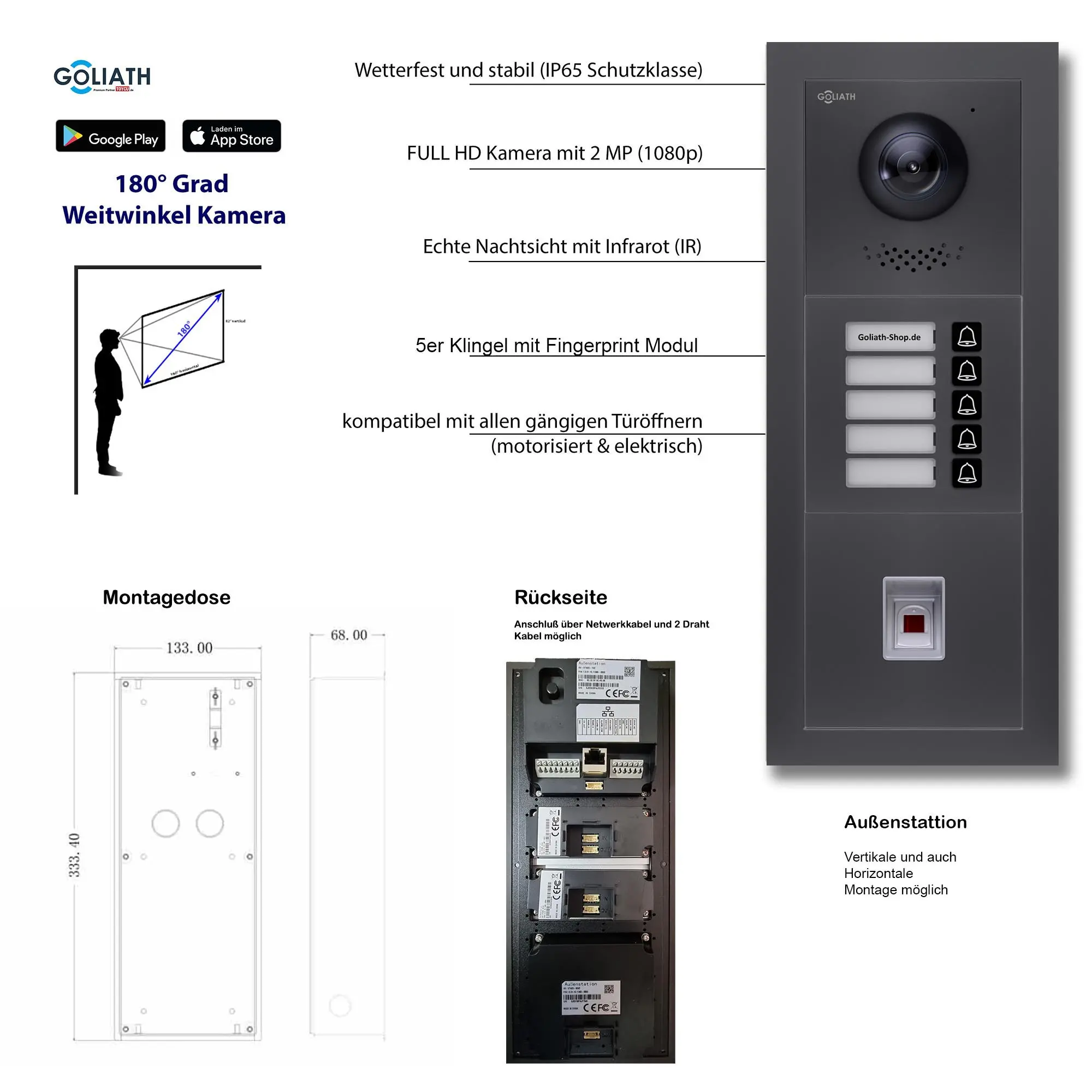 GL-VTA53A_Tuerklingel_Tuersprechanlage_Goliath_IP_2-Draht